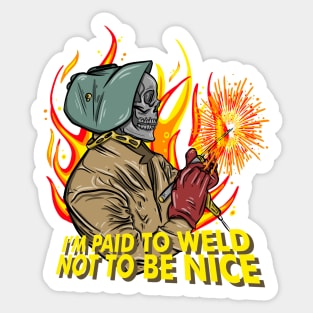 Welder Quotes Sticker